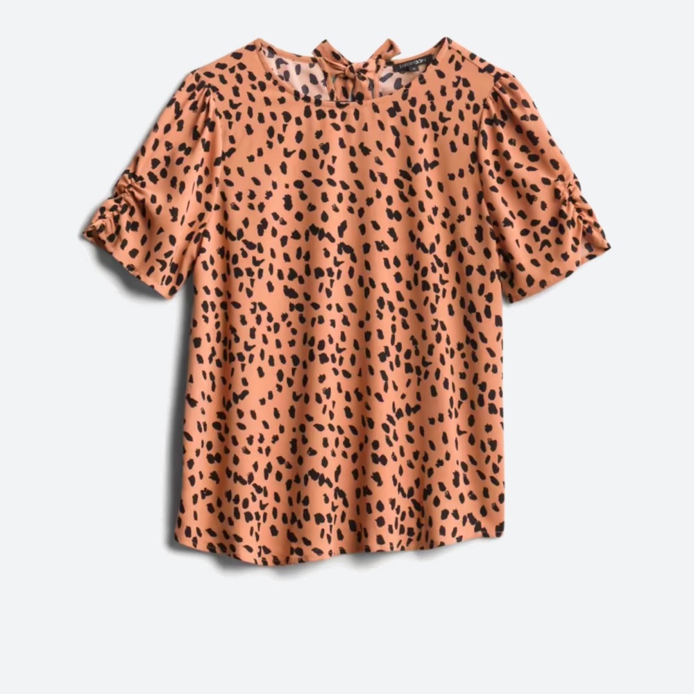 Stitch Fix/ Papermoon/ Claudia Ruched Sleeve Blouse - XL